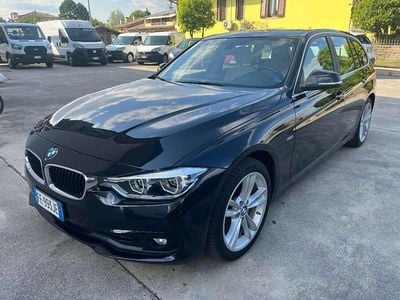 Usata BMW 316 Sport Line 116 CV (85 kW) 2016 Nero Station wagon