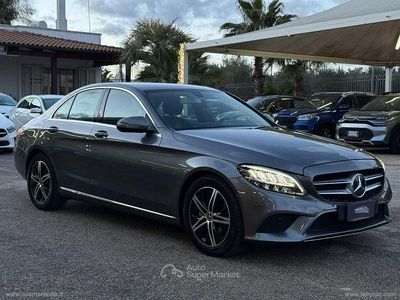 Usata Mercedes C220 194 CV (142 kW) 2019 Grigio Berlina