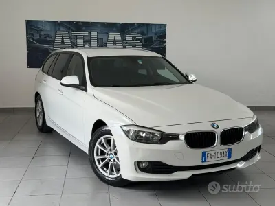 Usata BMW 316 Luxury Line 116 CV (85 kW) 2014 Bianco Station wagon
