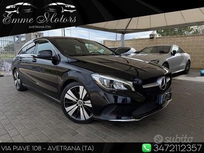 Usata Mercedes CLA200 136 CV (100 kW) 2019 Nero Station wagon