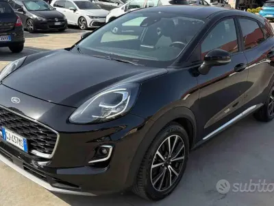 Usata Ford Puma Titanium 125 CV (91 kW) 2022 Nero SUV