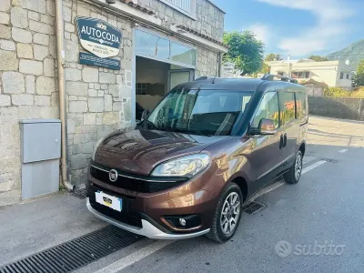 Usata Fiat Doblò Trekking 120 CV (88 kW) 2017 Marrone Monovolume