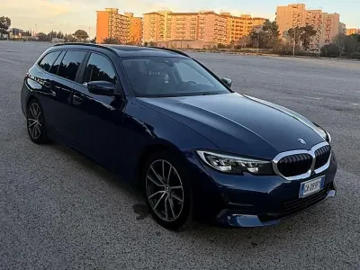 Usata BMW 318 Sport Line 150 CV (110 kW) 2020 Nero Station wagon
