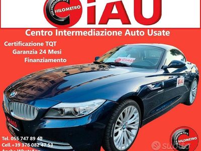 Usata BMW Z4 Comfort Edition 183 CV (134 kW) 2014 Blu Cabrio