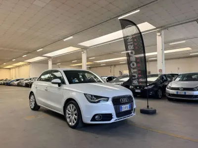 Usata Audi A1 Sportback Attraction 90 CV (66 kW) 2013 Bianco Utilitaria