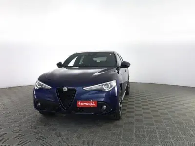 Usata Alfa Romeo Stelvio Veloce 210 CV (154 kW) 2021 Blu montecarlo SUV