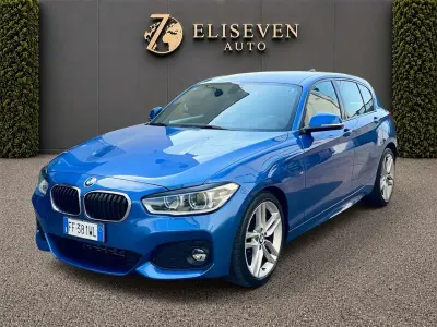Usata BMW 116 M Sport 116 CV (85 kW) 2017 Blu/azzurro Utilitaria