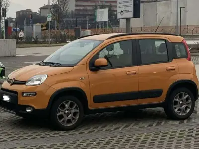 Usata Fiat Panda 4x4 86 CV (63 kW) 2014 Arancione Utilitaria