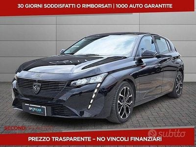 Usata Peugeot 308 Active 131 CV (96 kW) 2022 Nero Berlina