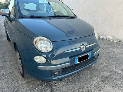Usata Fiat 500 Lounge 69 CV (50 kW) 2008 Blu Utilitaria
