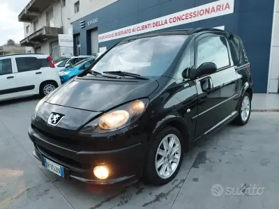 Usata Peugeot 1007 109 CV (80 kW) 2008 Nero Monovolume