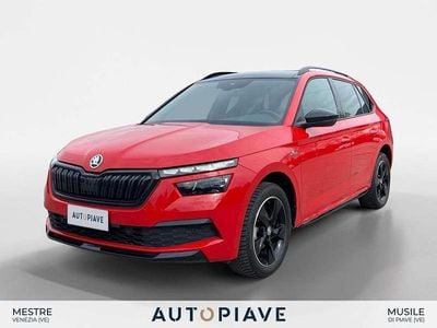 Usata Skoda Kamiq Monte Carlo 90 CV (66 kW) 2020 Rosso SUV
