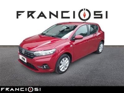 Usata Dacia Sandero Comfort 101 CV (74 kW) 2021 Rosso Utilitaria