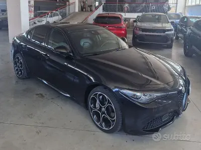 Usata Alfa Romeo Giulia Veloce 211 CV (155 kW) 2022 Nero Berlina