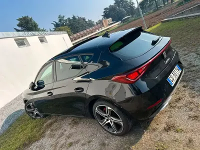 Usata Seat Leon 131 CV (96 kW) 2021 Nero Berlina