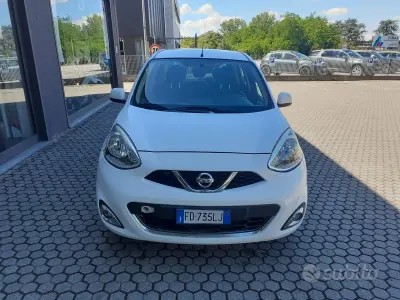Usata Nissan Micra Comfort 80 CV (58 kW) 2016 Bianco Utilitaria