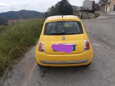 Usata Fiat 500 69 CV (50 kW) 2009 Giallo Cabrio
