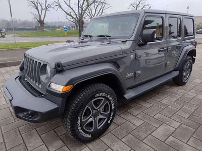 Usata Jeep Wrangler Sport 200 CV (147 kW) 2019 Grigio fango SUV