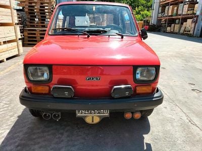 Usata Fiat 126 23 CV (16 kW) 1970 Rosso Utilitaria
