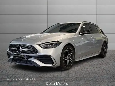 Usata Mercedes 220 AMG Line Premium 197 CV (144 kW) 2023 Argento Station wagon