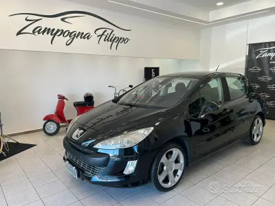 Usata Peugeot 308 136 CV (100 kW) 2007 Nero Utilitaria