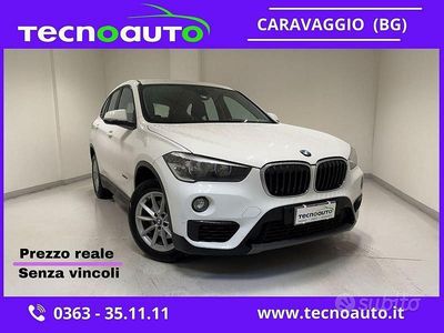 Usata BMW X1 Efficient Dynamics 150 CV (110 kW) 2016 Bianco SUV