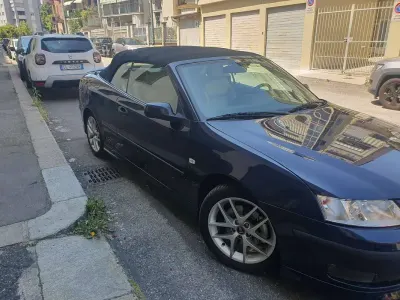 Usata Saab 9-3 Aero 209 CV (153 kW) 2005 Blu/azzurro Cabrio