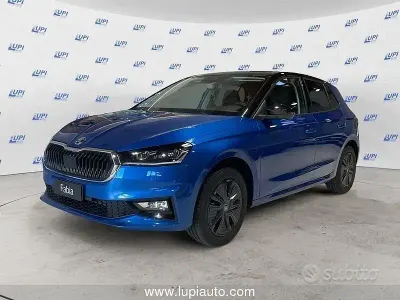 Nuova Skoda Fabia 95 CV (69 kW) 2026 Blu Utilitaria
