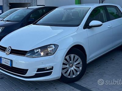 Usata VW Golf VII Highline 90 CV (66 kW) 2014 Bianco Berlina