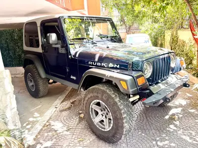 Usata Jeep Wrangler Rubicon 177 CV (130 kW) 2004 Blu SUV