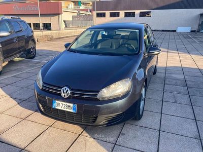 Usata VW Golf VI 110 CV (80 kW) 2009 Blu Utilitaria