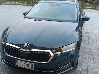 Usata Skoda Octavia G-TEC Style 131 CV (96 kW) 2020 Blu/azzurro Station wagon
