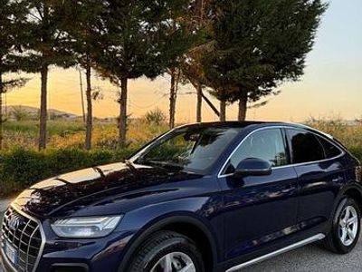 Usata Audi Q5 Advanced 203 CV (149 kW) 2021 Blu SUV