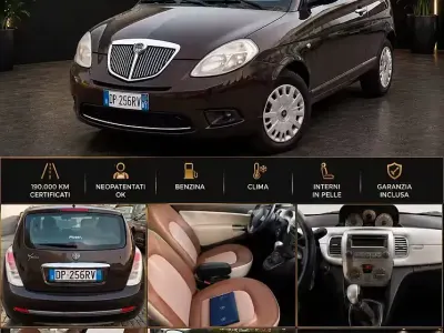 Usata Lancia Ypsilon 60 CV (44 kW) 2007 Marrone Utilitaria