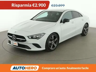 Usata Mercedes CLA180 116 CV (85 kW) 2020 Bianco Berlina