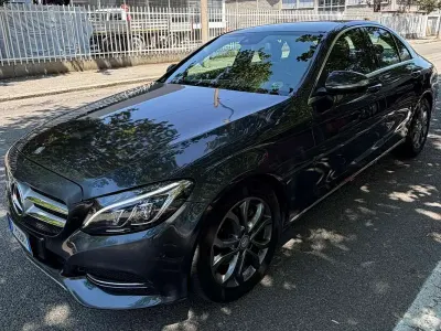 Usata Mercedes C220 170 CV (125 kW) 2015 Grigio Berlina