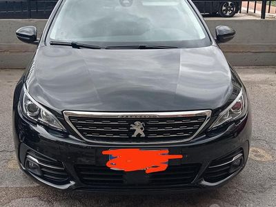 Usata Peugeot 308 Allure 131 CV (96 kW) 2019 Nero Berlina