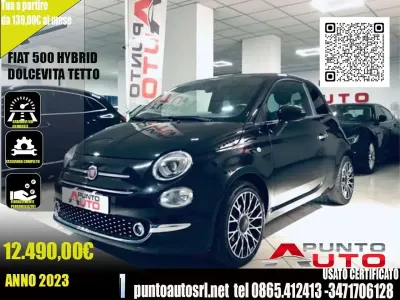Usata Fiat 500 Dolcevita 69 CV (50 kW) 2023 Nero Berlina