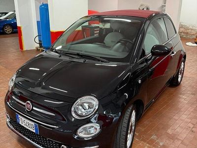 Usata Fiat 500C Lounge 95 CV (69 kW) 2016 Nero Cabrio