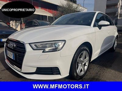 Usata Audi A3 Admired 116 CV (85 kW) 2019 Bianco Berlina