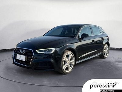 Usata Audi A3 Sport 116 CV (85 kW) 2019 Nero metallizzato Berlina