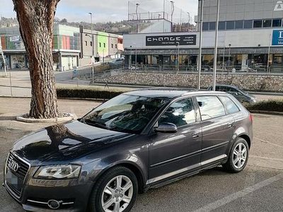 Usata Audi A3 Sportback 105 CV (77 kW) 2012 Grigio Utilitaria