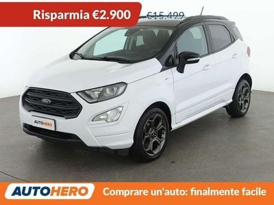 Usata Ford Ecosport ST-Line 95 CV (69 kW) 2020 Bianco SUV