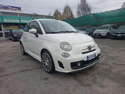 Usata Abarth 595 Custom 135 CV (99 kW) 2015 Bianco Utilitaria