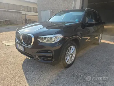 Usata BMW X3 Advantage 190 CV (139 kW) 2020 Nero SUV