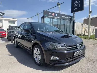 Usata VW Polo Comfortline 80 CV (58 kW) 2018 Nero Utilitaria