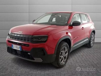 Usata Jeep Avenger Longitude 101 CV (74 kW) 2024 Rosso SUV