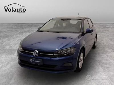Usata VW Polo Comfortline 95 CV (69 kW) 2018 Blu/azzurro Utilitaria