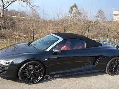 Usata Audi R8 Spyder Ambiente 525 CV (386 kW) 2011 Nero Cabrio