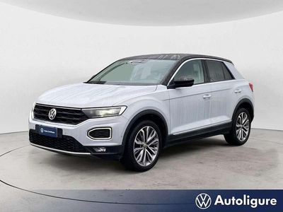 Usata VW T-Roc Advance 150 CV (110 kW) 2019 Bianco SUV